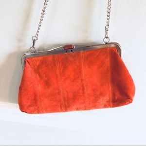 Burnt orange Clutch